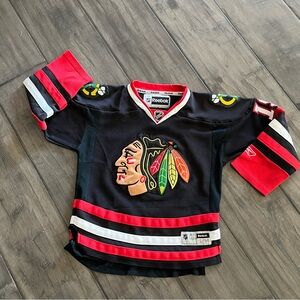 Vintage Youth Reebok NHL Chicago Blackhawks Jonathan Toews #19 Jersey - Size S/M